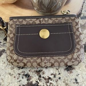 Coach wristlet